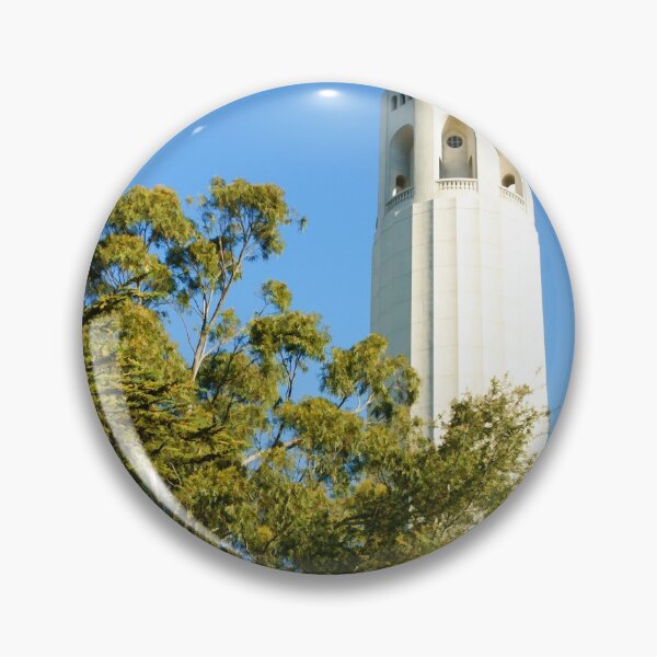 Aperçu de l'œuvre Coit Tower le sommet de Telegraph Hill à San Francisco en Californie créée et vendue par Georgia Mizuleva.