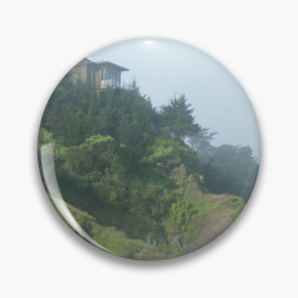 Item preview, San Francisco Fog - Perfectly Perched House at China Beach designed and sold by Georgia Mizuleva.