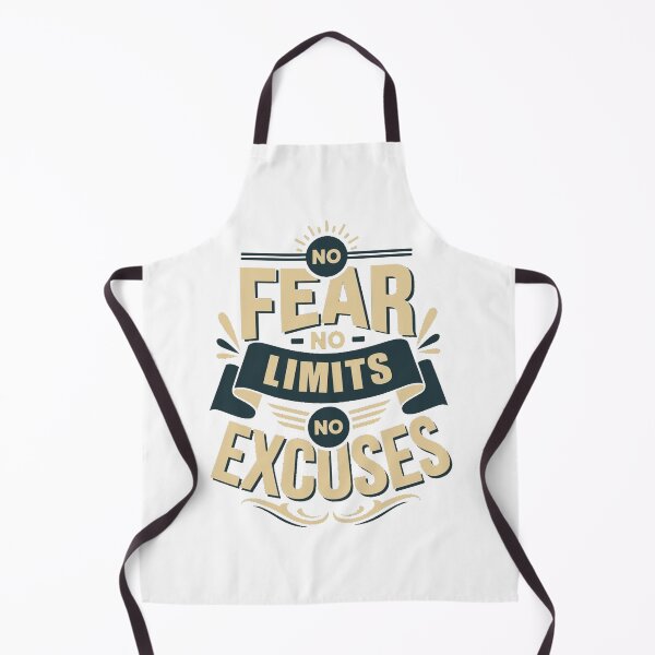 Item preview, No Fear No Limits No Excuses designed and sold by KMLdesign.