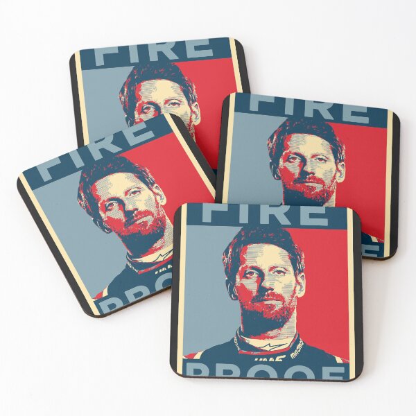 Item preview, Romain Grosjean Fire proof Classic T-Shirt.png designed and sold by MariaWeber.