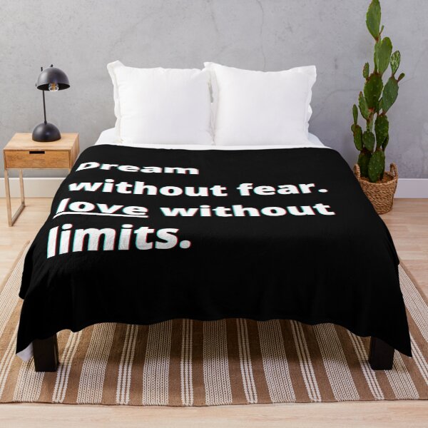 Item preview, Dream Without Fear. Love Without Limits. designed and sold by PostiveText.