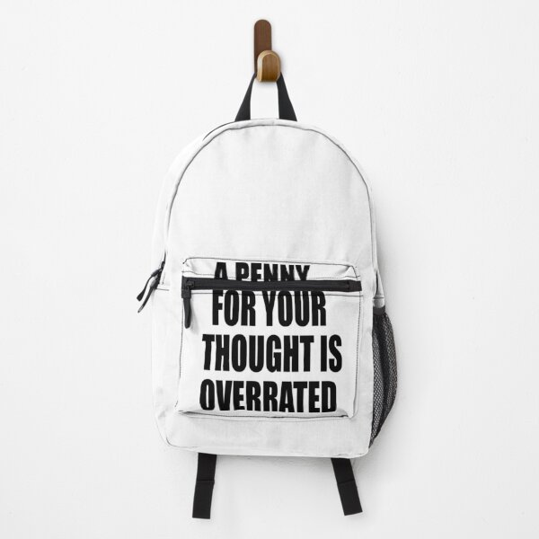 Item preview, Funny thought. A penny for your thought is overrated designed and sold by TJHstudio.