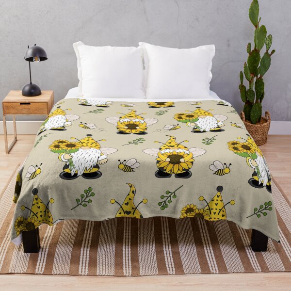 Item preview, Bee Gnomes And Sunflower designed and sold by SisileeGift.