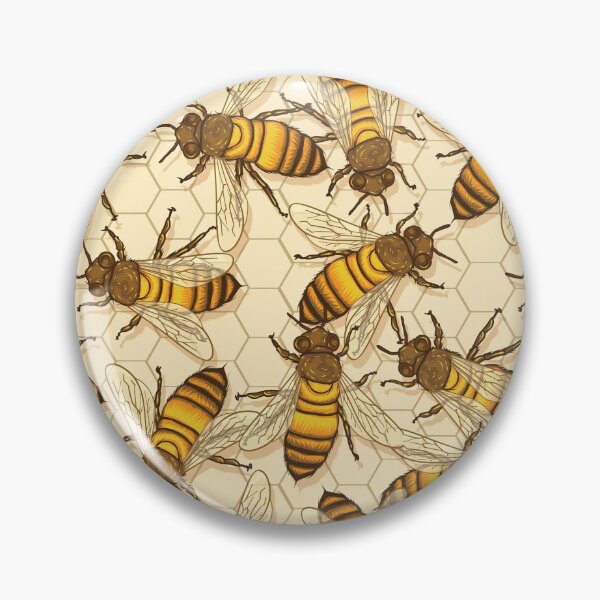 Item preview, Honey bees vintage color designed and sold by SisileeGift.
