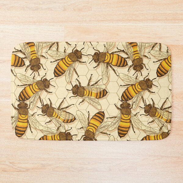 Item preview, Honey bees vintage color designed and sold by SisileeGift.
