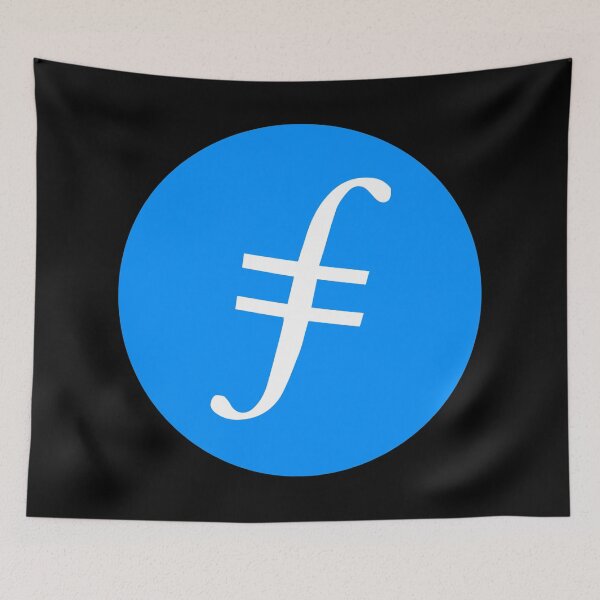 Item preview, Filecoin FIL cryptocurrency logo designed and sold by angelusdark.