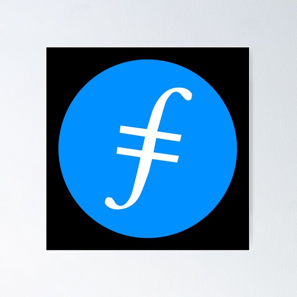 Item preview, Filecoin FIL cryptocurrency logo designed and sold by angelusdark.