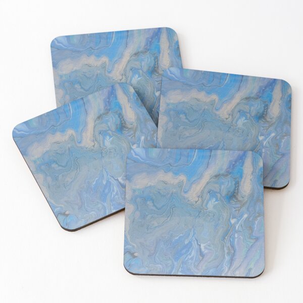Item preview, Blue and silver and gold pour designed and sold by Cheryldixon.