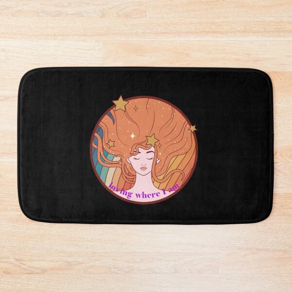 Item preview, half moon stars space face lady designed and sold by SuperiorPrints.