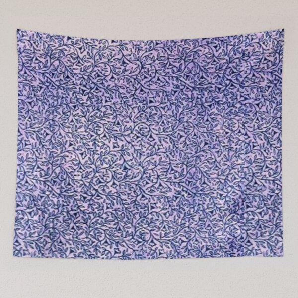 Item preview, Vintage Floral Periwinkle Blue  designed and sold by SaraValor.
