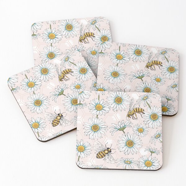 Item preview, Summer Daisies and Bees  designed and sold by SisileeGift.