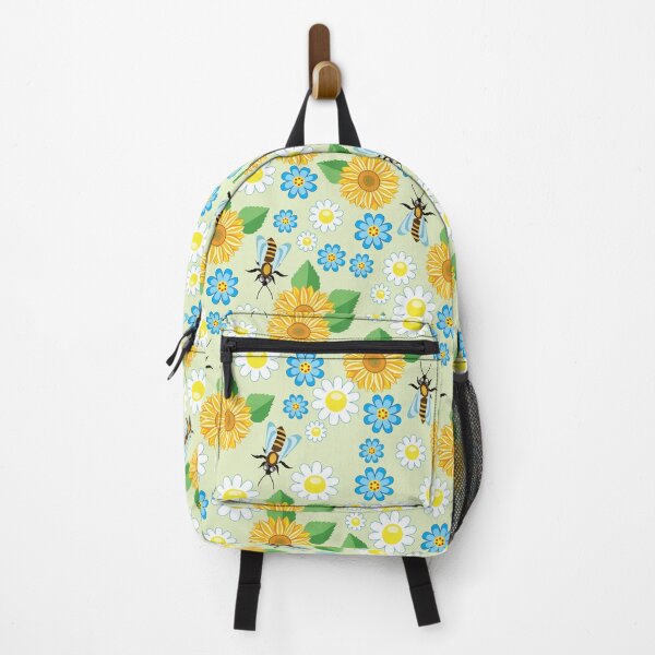 Item preview, Bees and yellow flowers designed and sold by SisileeGift.