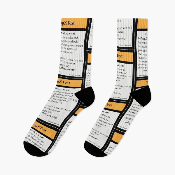 Item preview, 1-PropZTest  Hypothesis:  The StatisticsMatrix at Redbubble designed and sold by Mark Stansberry.