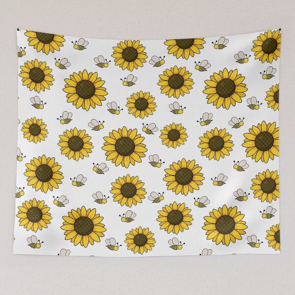 Item preview, Bees and sunflowers designed and sold by SisileeGift.