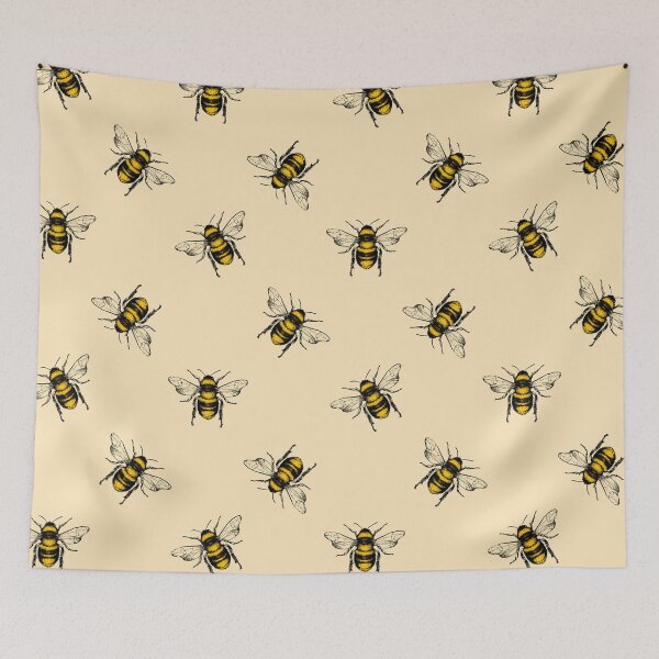 Item preview, Honey bee Engraving style designed and sold by SisileeGift.
