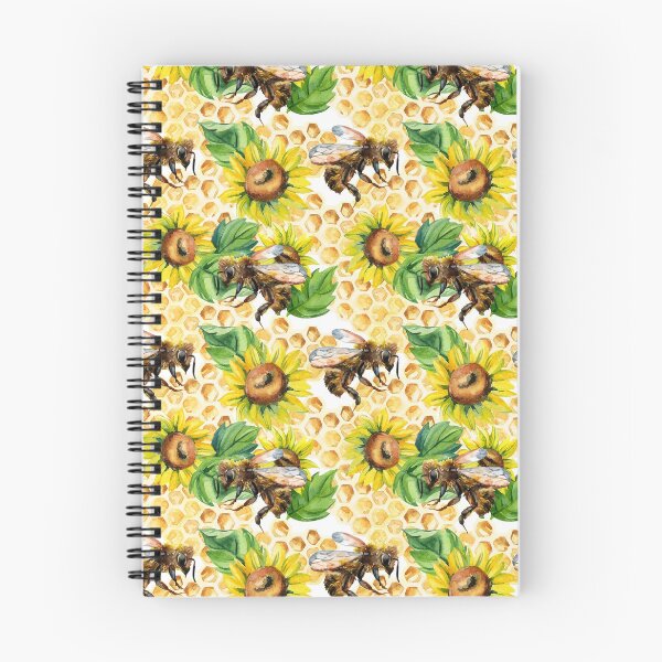 Item preview, Bee Sunflower Watercolor Art designed and sold by SisileeGift.