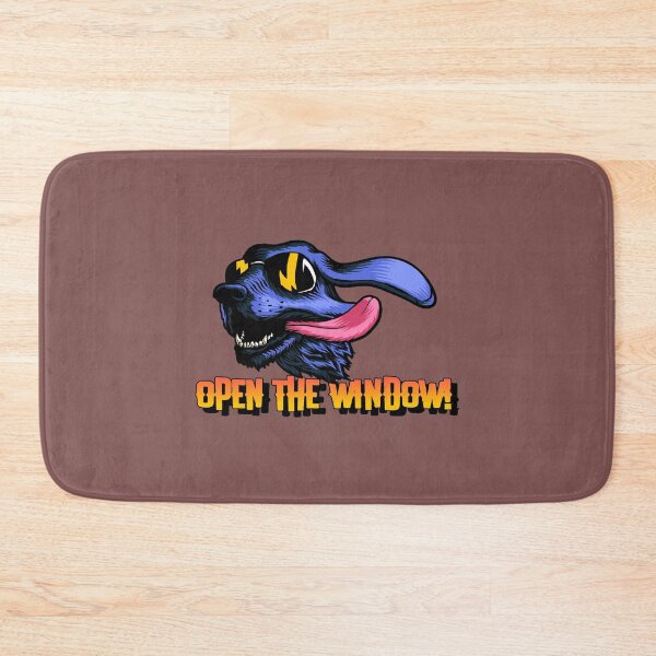 Item preview, cool dog head out the window with sunglasses tongue out designed and sold by SuperiorPrints.