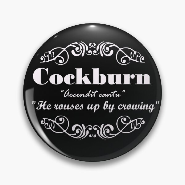 Item preview, Cockburn Surname family name last name motto designed and sold by BagTown Clans.