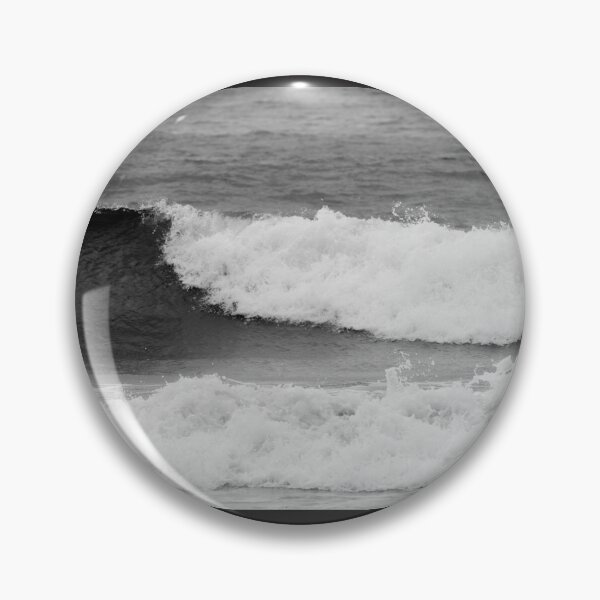 Item preview, Surf wave in monochrome panorama designed and sold by Brian Scantlebury.