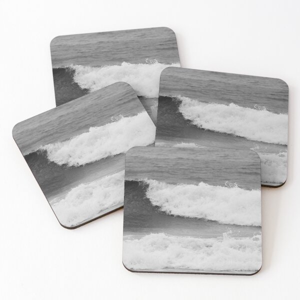 Item preview, Surf wave in monochrome panorama designed and sold by Brian Scantlebury.