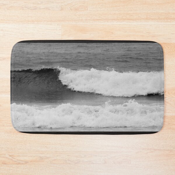 Item preview, Surf wave in monochrome panorama designed and sold by Brian Scantlebury.