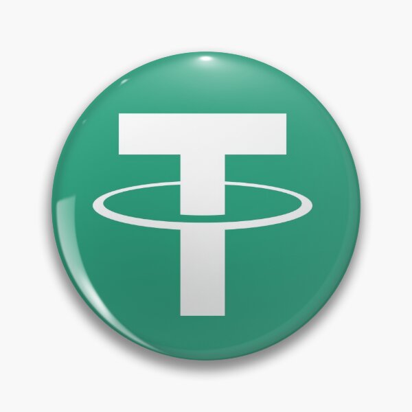 Item preview, Tether USDT cryptocurrency logo designed and sold by angelusdark.