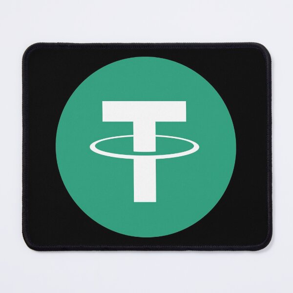 Item preview, Tether USDT cryptocurrency logo designed and sold by angelusdark.
