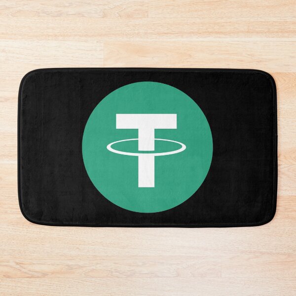 Item preview, Tether USDT cryptocurrency logo designed and sold by angelusdark.