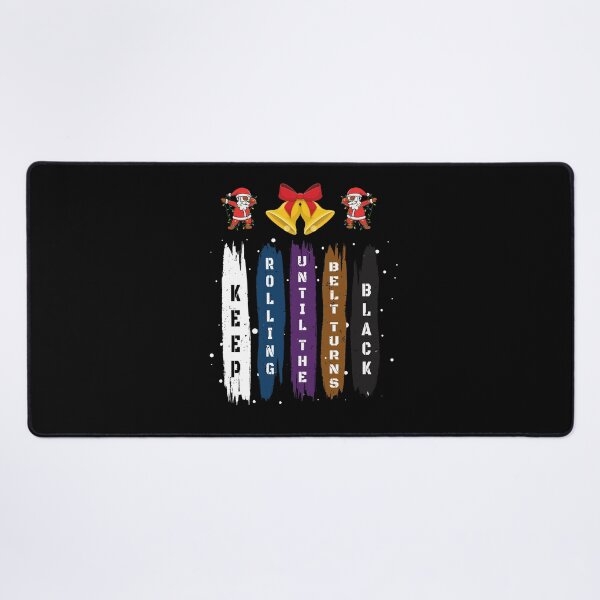 Item preview, Brazilian Jiu Jitsu Gift - Keep Rolling Black Belt BJJ - Funny Christmas Jiujitsu Gift Lover designed and sold by Run to Creations.