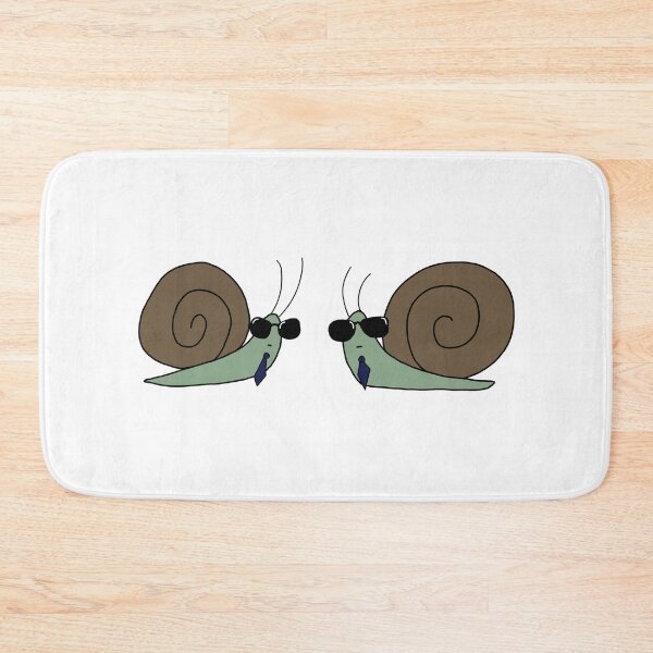 Item preview, Snecret Snervice (Snail Secret Service) Agents designed and sold by NonbinarySarah.
