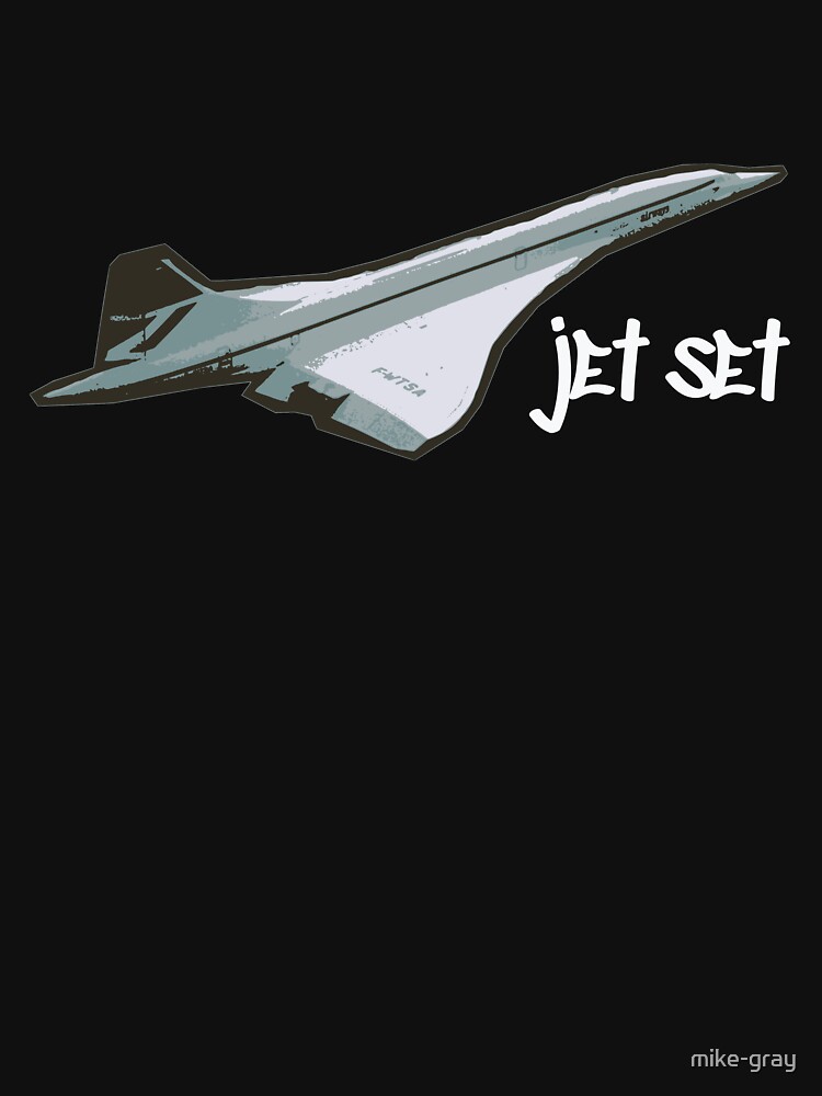 Jet Set - Airplane and Graffiti Lettering Design by mike-gray