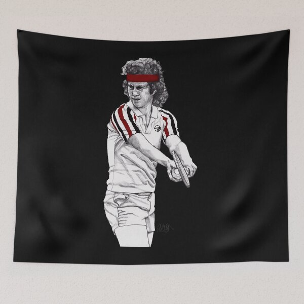 Item preview, Tennis Mcenroe Classic T-Shirt.png designed and sold by AnthonyFletc.