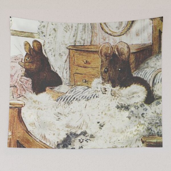 Item preview, Beatrix Potter The Tale of Two Bad Mice Illustration  designed and sold by Pinkmagenta.