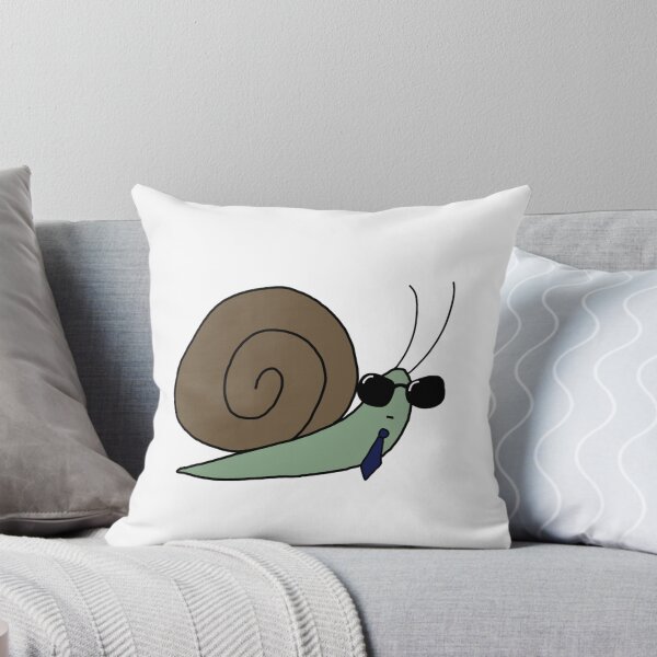Artikelvorschau, Snecret Snervice Agent nach rechts (Snail Secert Service) entworfen und verkauft von NonbinarySarah.