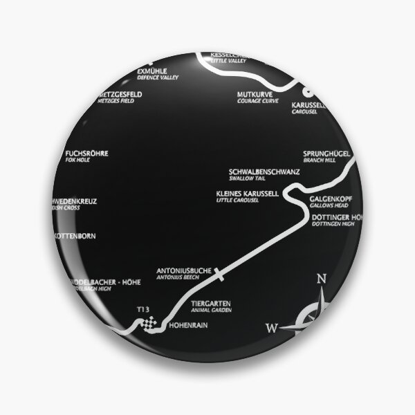 Item preview, The Nurburgring - Nordschleife Classic T-Shirt.png designed and sold by AnthonyFletc.