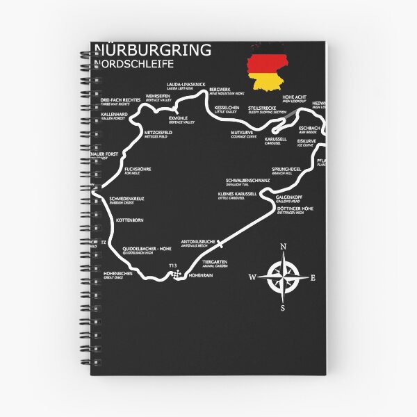 Item preview, The Nurburgring - Nordschleife Classic T-Shirt.png designed and sold by AnthonyFletc.