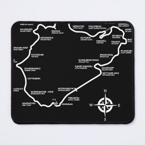 Item preview, The Nurburgring - Nordschleife Classic T-Shirt.png designed and sold by AnthonyFletc.