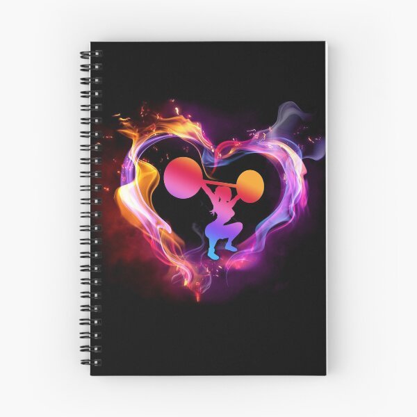 Item preview, Weightlifting Heart Shape Art designed and sold by SisileeGift.