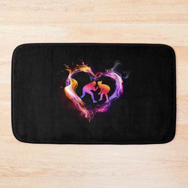 Item preview, Wrestling Heart Shape Art designed and sold by SisileeGift.