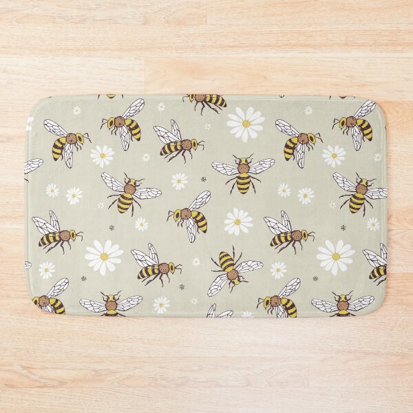 Item preview, Bee Insects Floral  designed and sold by AletacStore.