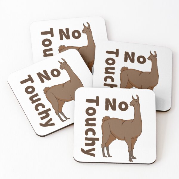 Item preview, No Touchy Llama designed and sold by J-Rage.