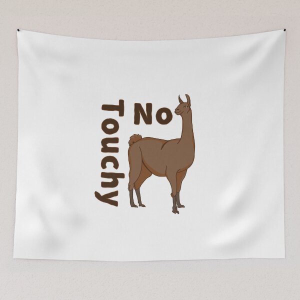 Item preview, No Touchy Llama designed and sold by J-Rage.
