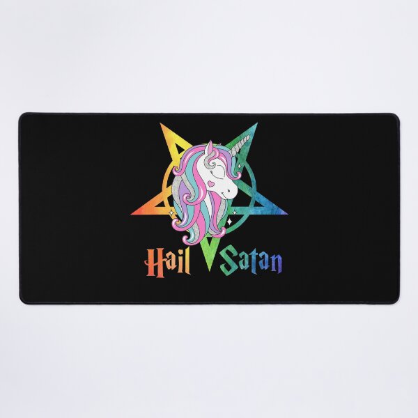 Item preview, Unicorn Hail Satan designed and sold by RichardAda.
