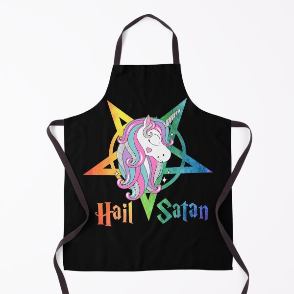 Item preview, Unicorn Hail Satan designed and sold by RichardAda.