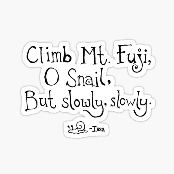 Item preview, Climb Mt Fuji designed and sold by OrchAquarius.