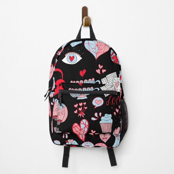 Item preview, Red Blue Black Valentine's Day Mix. Lots of Valentine's Hearts designed and sold by silviaol.