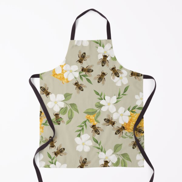 Item preview, Spring honey bee floral designed and sold by AletacStore.