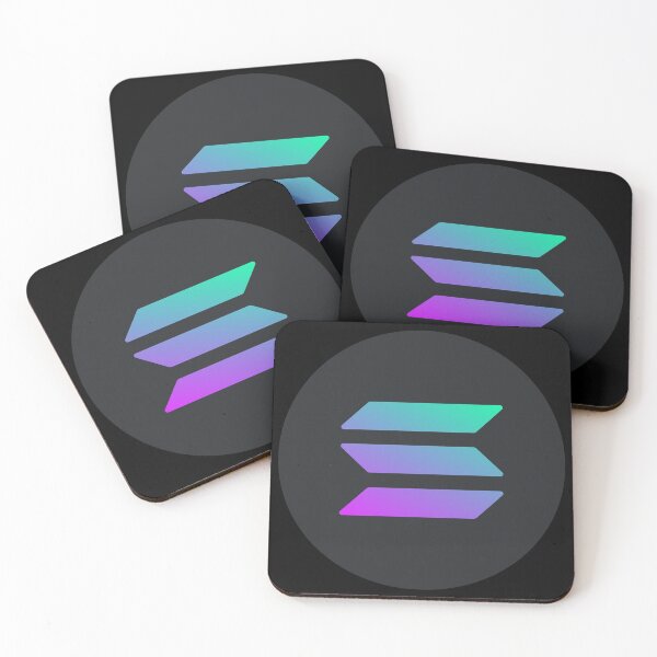 Item preview, Solana SOL cryptocurrency logo designed and sold by angelusdark.
