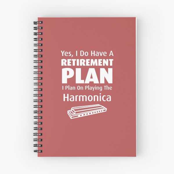 Item preview,  Retirement Plan Playing Harmonica  designed and sold by AlwaysAwesome.