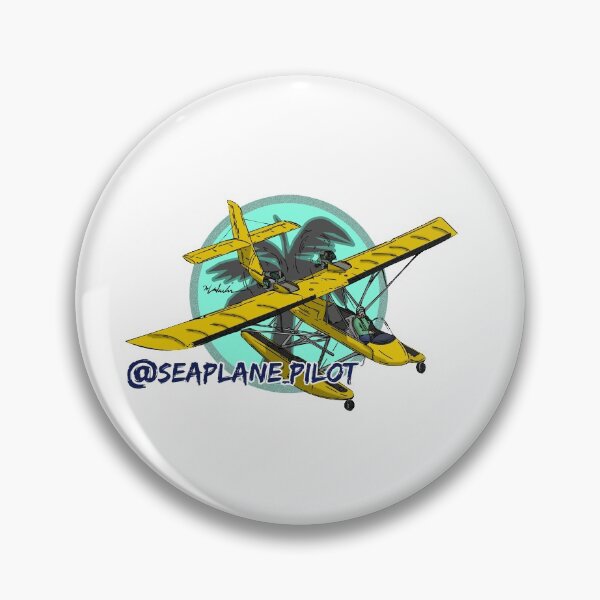 Item preview, Sea Plane Pilot Air Cam Floats Miami yellow designed and sold by Michael Garber.